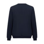 Recycle Sıfır Yaka Lacivert Sweatshirt